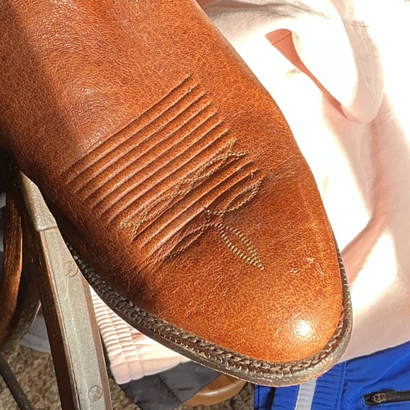 LUCCHESE cowboy boots size 13 - Picture 5 of 6